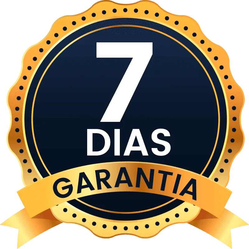 Selo de garantia de 7 dias